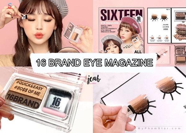 Phấn mắt 16 Brand Sixteen Eye Magazine All About Eye 4