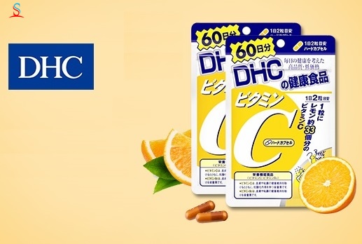 Viên uống trắng da DHC bổ sung Vitamin C 120 viên 2