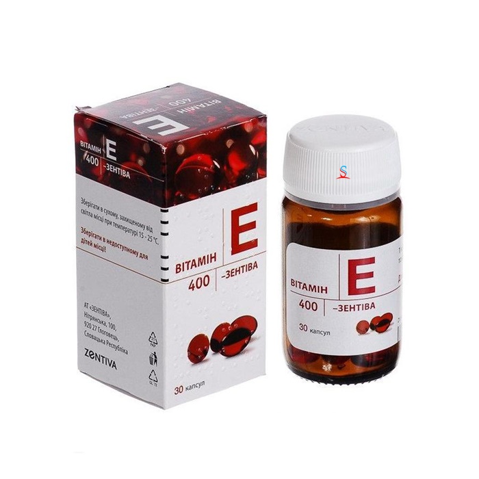 Viên uống Vitamin E Zentiva dưỡng da chống lão hóa 2