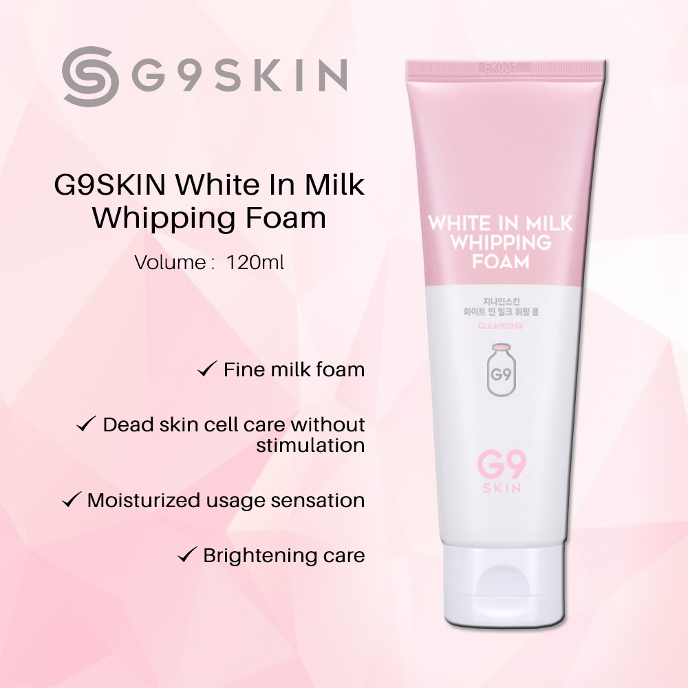 Sữa rửa mặt G9Skin White In Milk Whipping Foam 1
