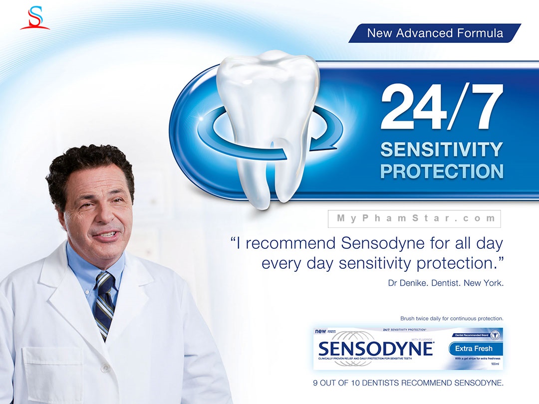 Kem đánh răng Sensodyne Gentle Whitening 4