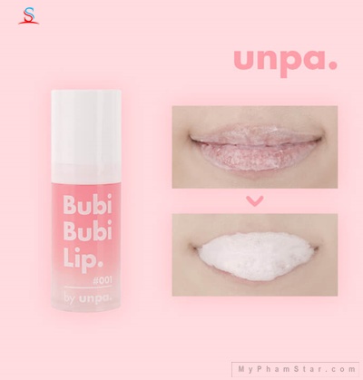 Tẩy da chết môi Bubi Bubi Lip Unpa 6