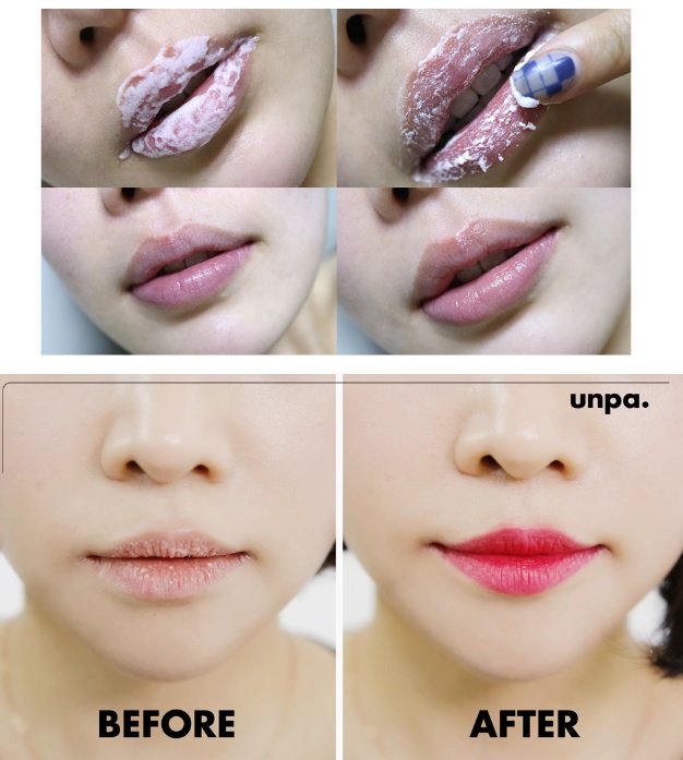 Tẩy da chết môi Bubi Bubi Lip Unpa 2
