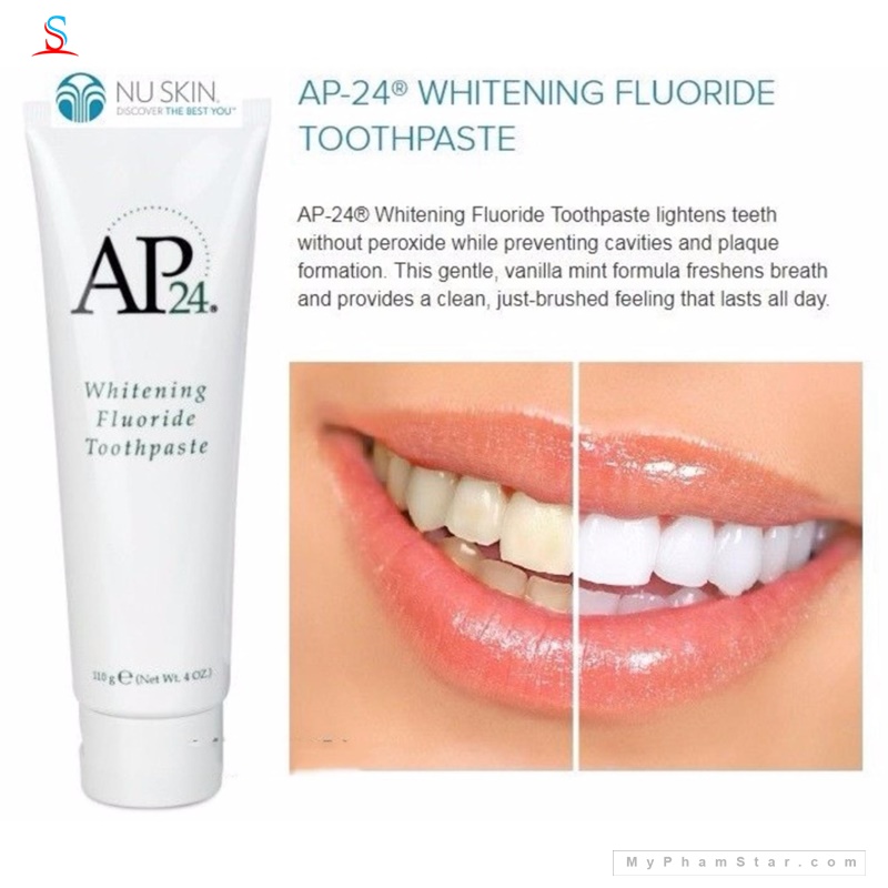 Kem đánh răng AP24 Whitening Fluoride Toothpaste 3
