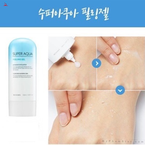 Tẩy da chết Missha Super Aqua Peeling Gel 4