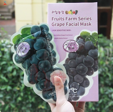 Mặt nạ hoa quả Rainbow Fruit Farm Mask Pack 10 miếng 6
