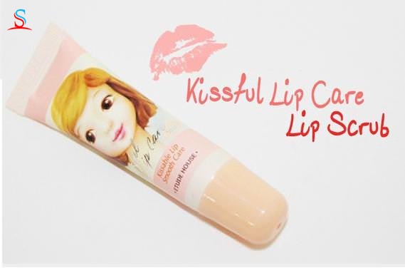 Tẩy da chết môi Etude House Kissful Lip Care Lip Scrub 1