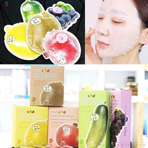 Mặt nạ hoa quả Rainbow Fruit Farm Mask Pack 10 miếng 1
