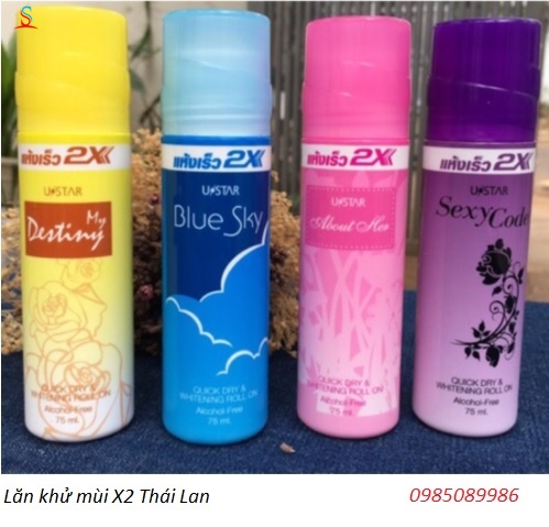 Lăn khử mùi X2 Thái Lan 4