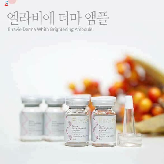 Serum tái tạo da Elravie Derma White Brightening Ampoule 2