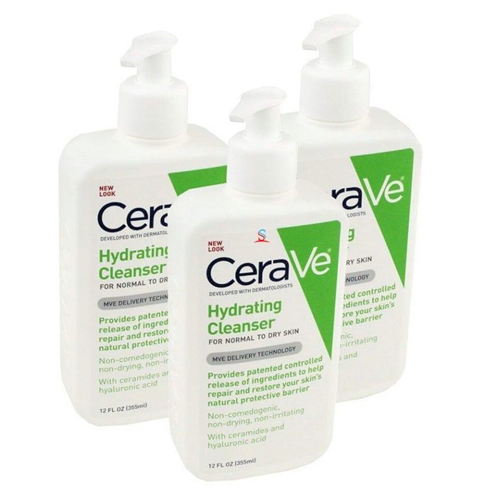 Sửa rửa mặt Cerave Hydrating Cleanser 1