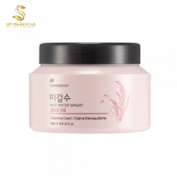 Kem Tẩy Trang Gạo Rice Water Bright Cleansing Cream – The Face Shop- 300ml