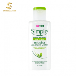 Tẩy trang Simple Kind To Skin Micellar Cleansing Water