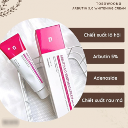 Kem Trị Nám Arbutin 5% Towoong Hàn Quốc