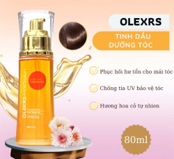 Tinh Dầu Dưỡng Tóc Olexrs Hair Salon Argan Oil Collagen Complex Hair Repair Oil 80ml