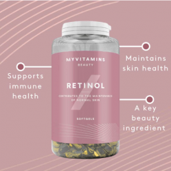 Viên nang mềm Myvitamins Retinol 90 viên (UK - Anh Quốc)