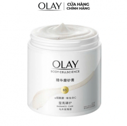 Tẩy Tế Bào Chết Toàn Thân Olay Body Cellscience B3+ Vitamin C 200g (Bản Trung)