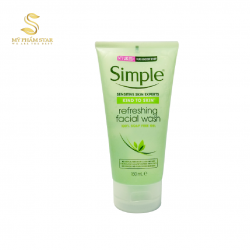 Sữa rửa mặt simple kind to skin refreshing facial wash gel