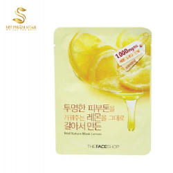 Bộ Mặt Nạ Chanh Real Nature Mask Lemon - The Face Shop