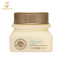 Kem Dưỡng Da Trị Mụn Clean Face Oil Free Control Cream - The Face Shop