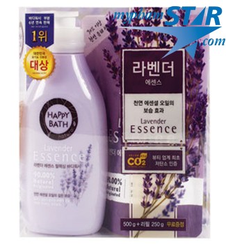 Sữa Tắm Hoa Oai Hương Natural Lavender Essence – Happy Bath 1