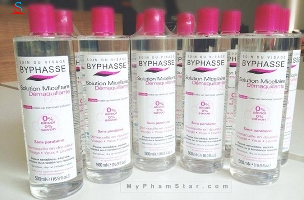Nước tẩy trang BYPHASSE Solution Micellaire Face 2