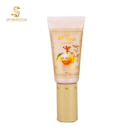 BB Cream Tinh Chất Trà Đào Skinfood - kiềm dầu sáng da