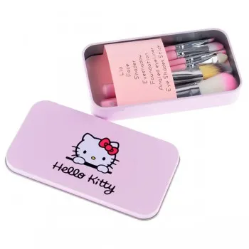 Bộ cọ trang điểm Hello Kitty - 7 món