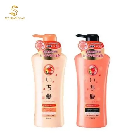Bộ dầu gội và dầu xả Ichikami 530ml (Nhật Bản)