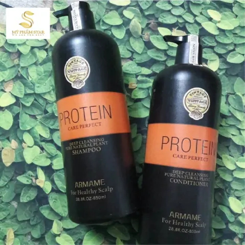 Bộ dầu gội xả Armame Protein - Ý