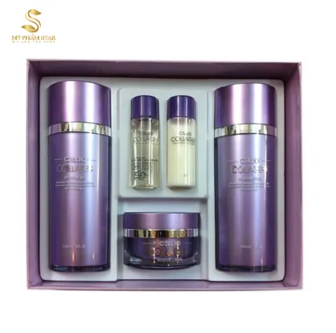 Bộ Dưỡng Da Chống Lão Hóa Collagen CELLIO