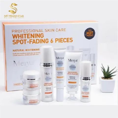 Bộ Mỹ Phẩm Meiya Nhật Bản 6 In 1 Mới Cao Cấp Whitening Spot