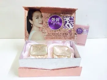 BỘ MỸ PHẨM TRẮNG DA TRỊ NÁM LANEIGE HỒNG 2 IN 1