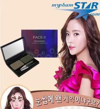 Bột Tán Chân Mày Designing Cake Eye Brown - Face It