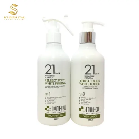Cặp đôi dưỡng trắng Body 21 days