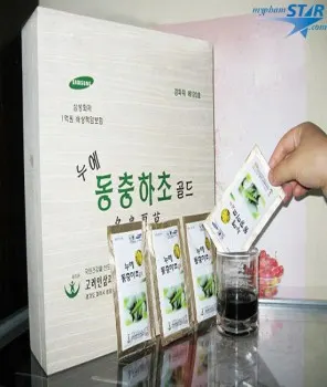 Đông Trùng Hạ Thảo Bio Hộp Gỗ 2 Tem