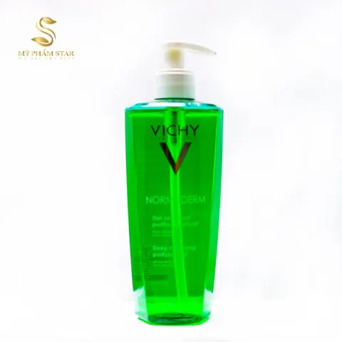 Gel rửa mặt ngăn ngừa mụn Vichy Normaderm Deep Cleansing Purifying Gel 400ml