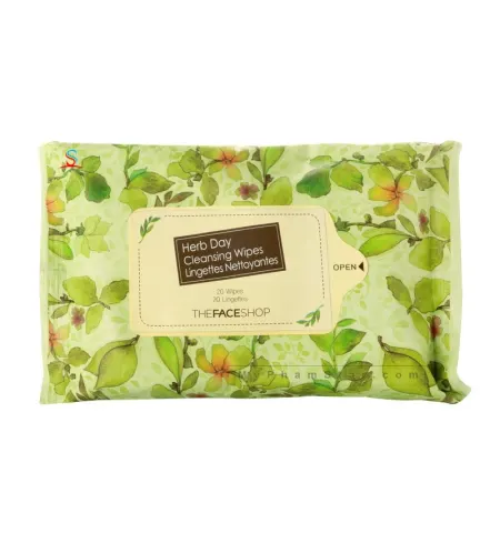 Giấy Tẩy Trang 20 Miếng The Face Shop