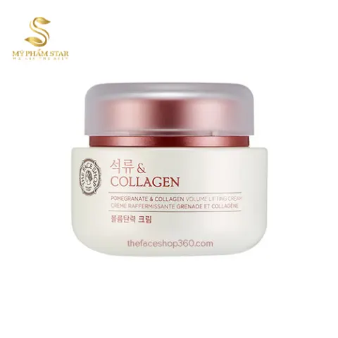 Kem Chống Lão Hoá Lựu Collagen thefaceshop