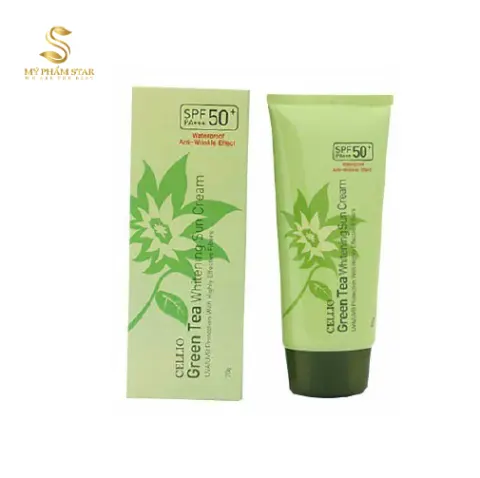 kem chống nắng cellio SPF 50PA+