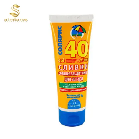 Kem Chống Nắng, Chống Thấm Nước SPF40- Nga