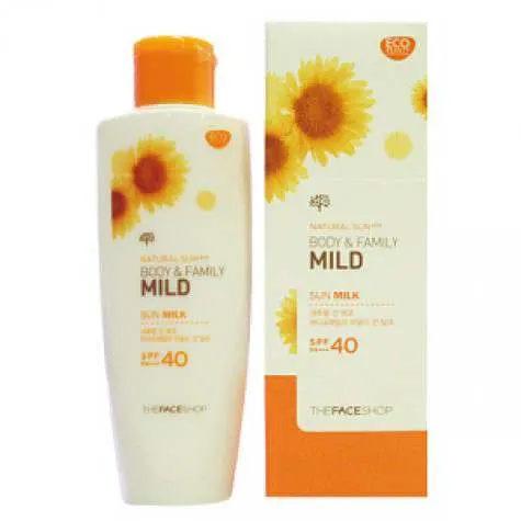 Kem Chống Nắng Natural Sun Body & Family