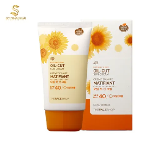 Kem Chống Nắng Natural Sun Oil Cut SPF40 PA++