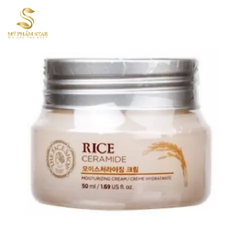Kem Dưỡng Da Gạo Rice Ceramide Moisture-The Face Shop