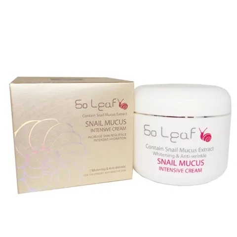 Kem Dưỡng Da Tinh Chất Ốc Sên So Leaf Intensive Cream