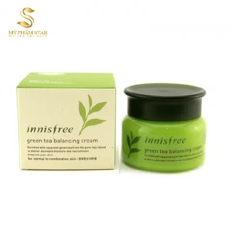 Kem Dưỡng Da Trà Xanh Green Tea Balancing Cream 50ml