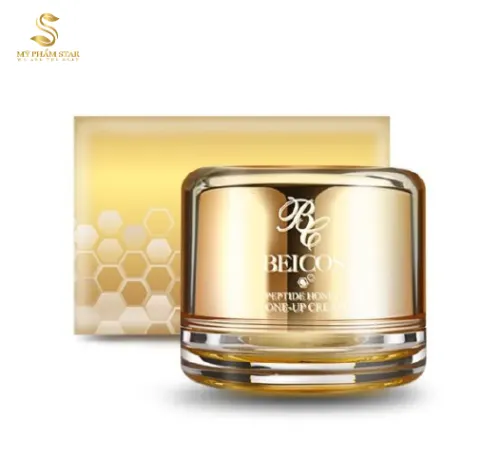 Kem dưỡng kích trắng Beicos Peptide Honey Tone Up Cream