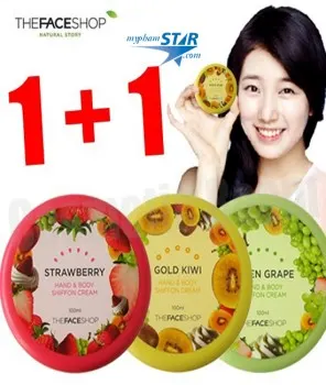 Kem Dưỡng Thể Và Tay Shiffon Cream -The Face Shop