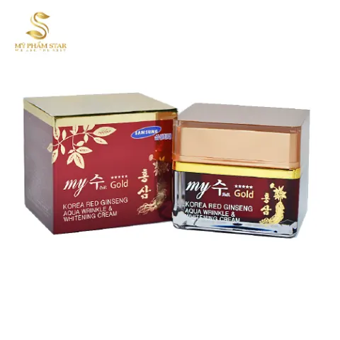 Kem Dưỡng Tổng Hợp Ngày&Đêm Aqua wrinkle & whitening My Gold