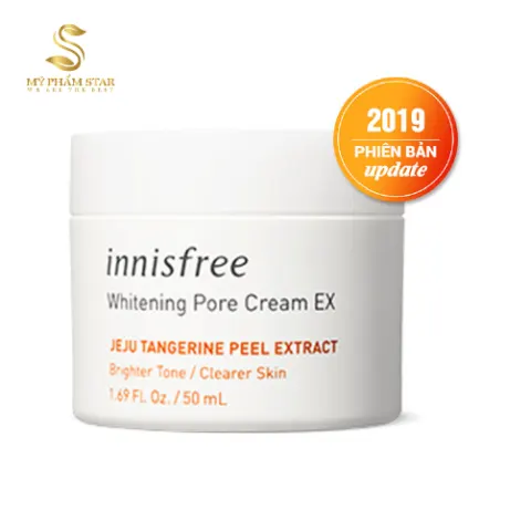 Kem Dưỡng Trắng Da Whitening Pore Cream Innisfree